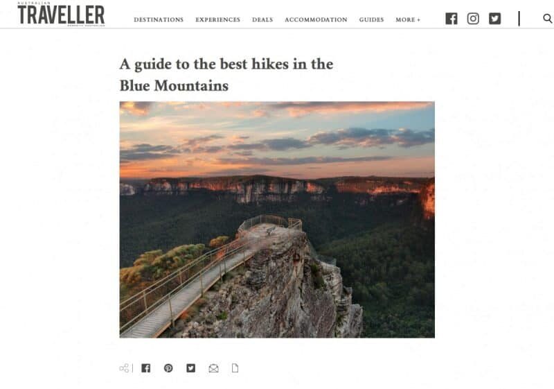 Mar 2020 Best Hikes Blue Mts Au Traveller